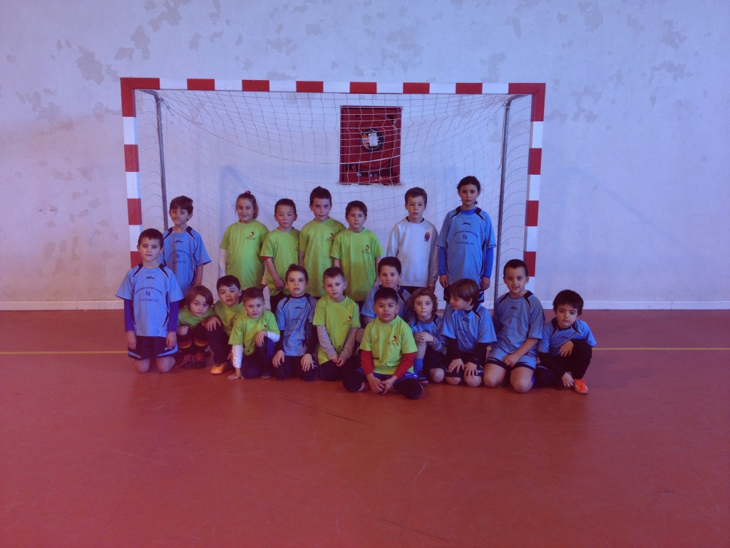 FS Pozo de Guadalajara-Santorcaz FS iniciación-prebenjamín 23-2-14