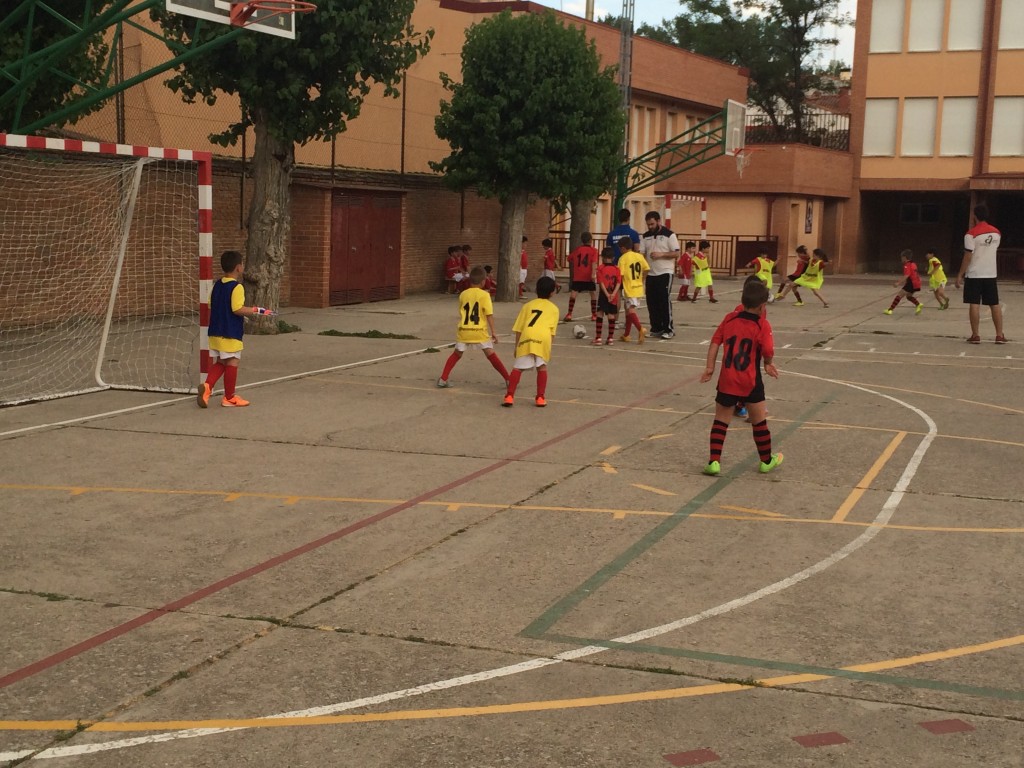 CDE Fontanar C - FS Pozo de Guadalajara prebenjamín Torneo Maristas 8-6-15