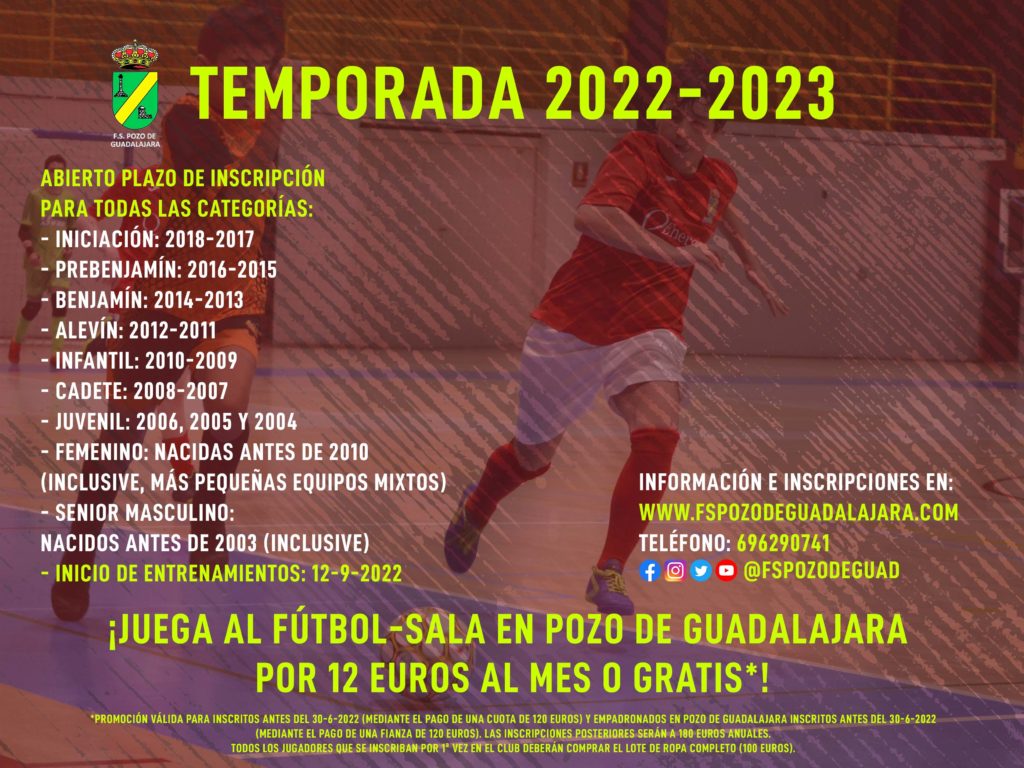 Cartel FS Pozo de Guadalajara 2023 Web