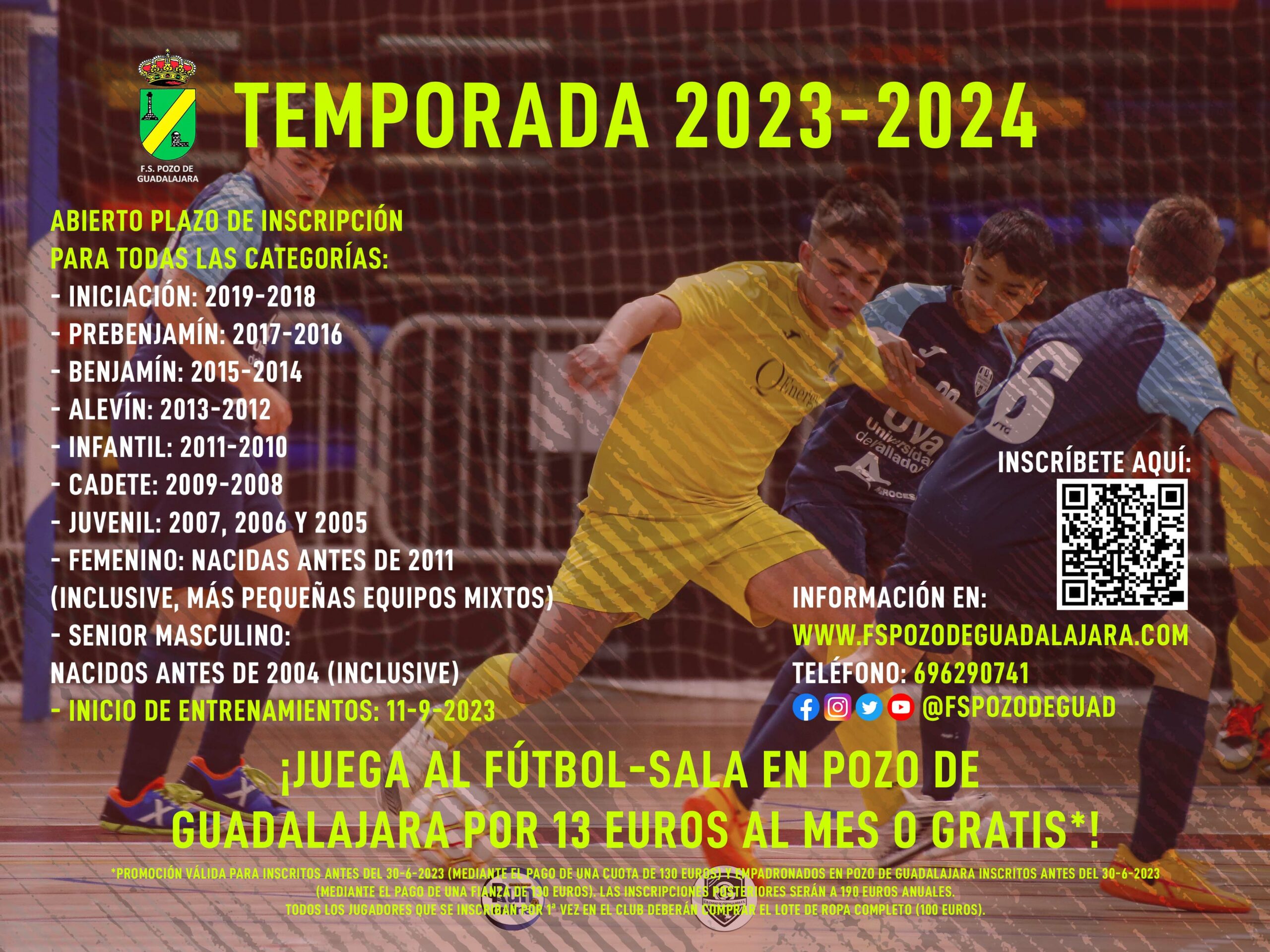 Cartel 2024 FS Pozo de Guadalajara