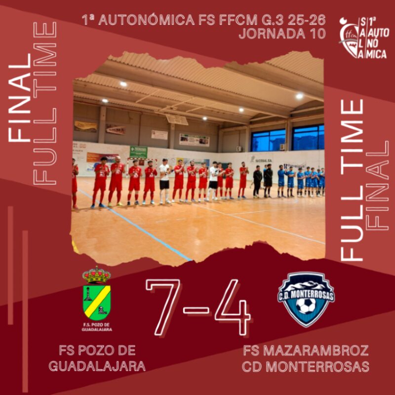 Image for the Tweet beginning: Resultado 10ª jornada 1ª autonómica